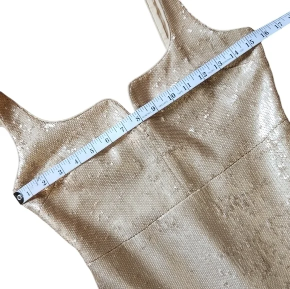 LIKELY‎ MINEO GOWN GOLD 4